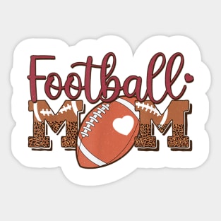 Football Mom Sticker